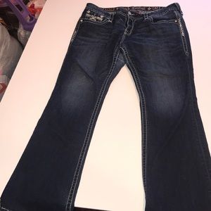 Boot cut rock revival jeans